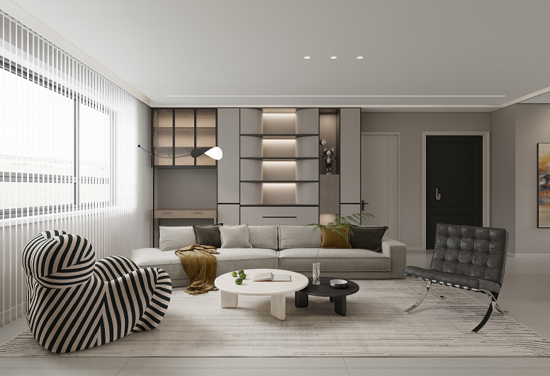 大正澜庭115m²现代风格