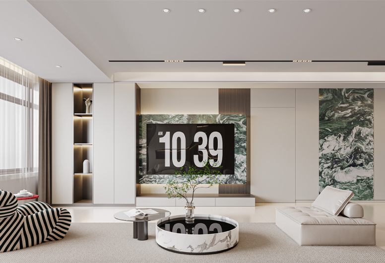 保利天悦130m²现代风格